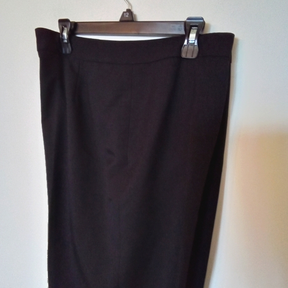 Le Suit Women's Black Straight Leg Dress Pants Size 8 - Picture 6 of 10